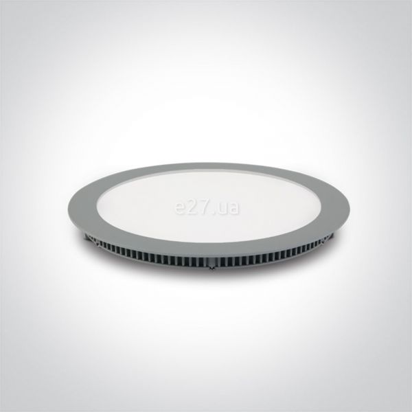 Стельовий світильник One Light 10120F/G/D The 18-30W Round Recessed Panels Die cast