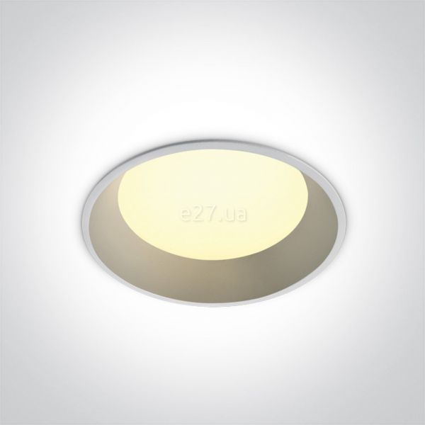 Стельовий світильник One Light 10120FD/W/W The IP54 Dark Light Bathroom Downlights Die cast