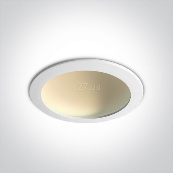 Стельовий світильник One Light 10122FD/W/C The Dark Light Dome Reflector Die cast