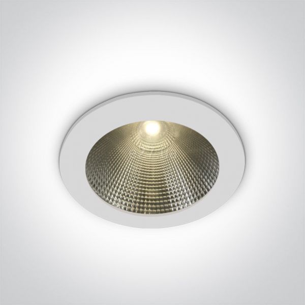 Стельовий світильник One Light 10142/C Round Downlights