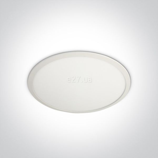 Потолочный светильник One Light 10148P/W/D The 40-48W Round Recessed Panels Die Cast