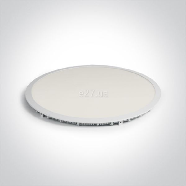 Потолочный светильник One Light 10148PE/W/C The 40-48W Round Recessed Panels Die Cast