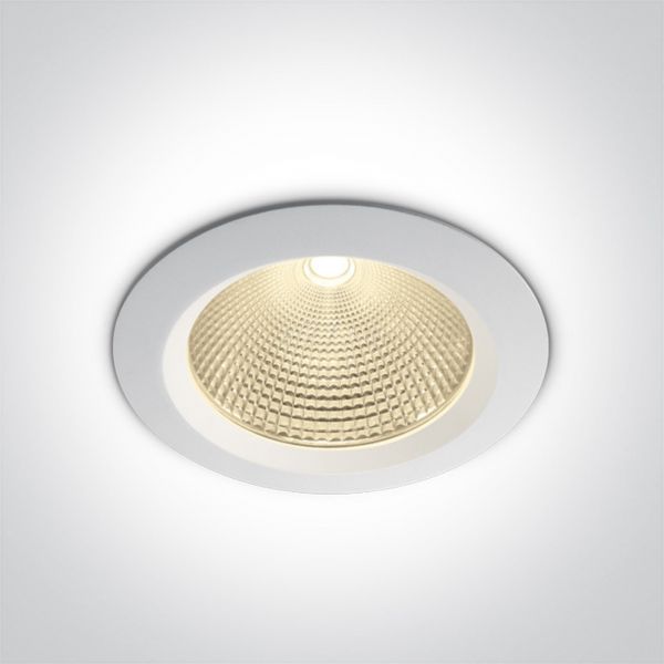 Стельовий світильник One Light 10160CA/W/W The COB Downlight Range Die Cast