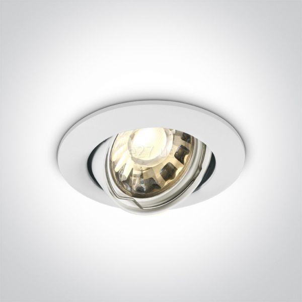 Точковий світильник One Light 11105GU/W The Classic GU10 Range