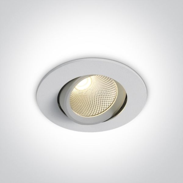 Точечный светильник One Light 11107B/W/C The 7W COB Range