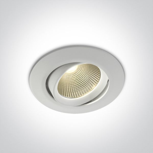 Точковий світильник One Light 11112/W/W The 12W COB Range