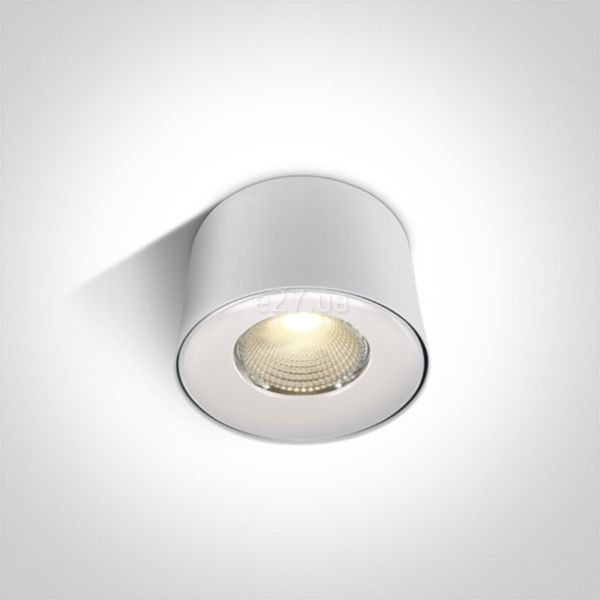 Потолочный светильник One Light 12130LA/W/W The COB LED Indoor Cylinders Aluminium