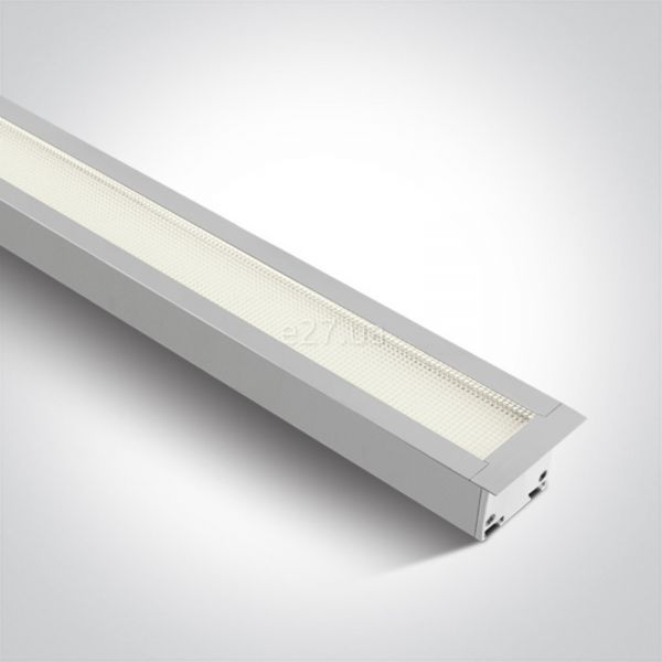 Стельовий світильник One Light 38145AR/W/C UGR19 Recessed LED Linear Profiles