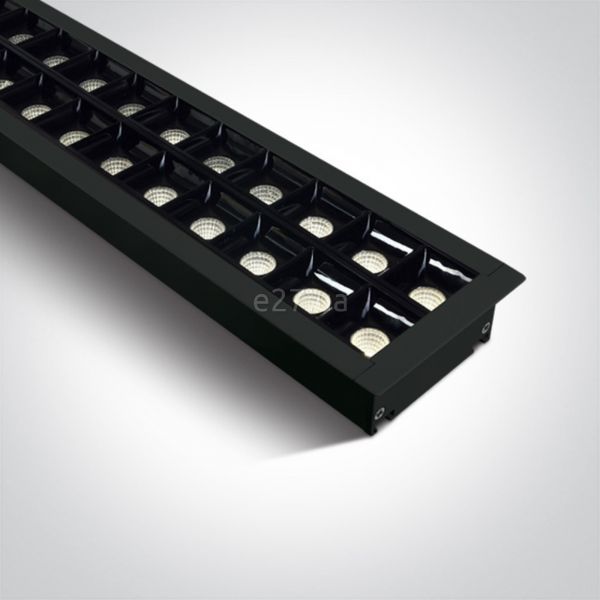 Стельовий світильник One Light 38150BR/B/C Recessed LED Linear Profiles Dark Light