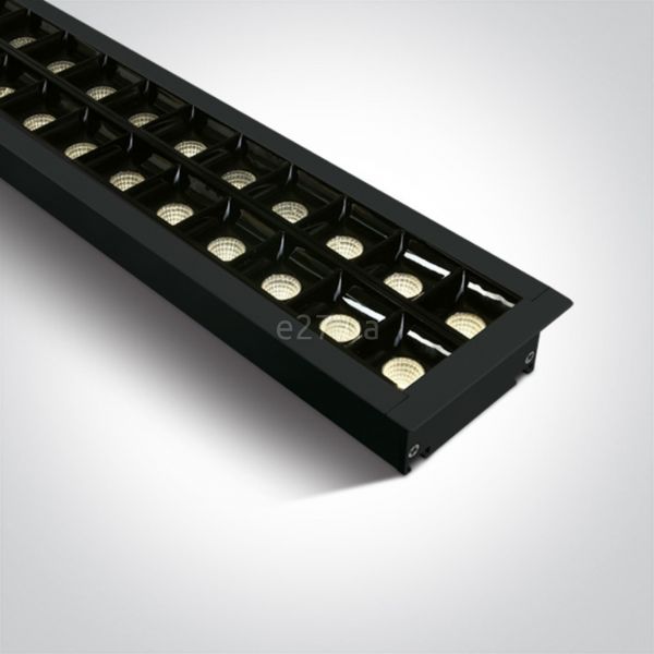 Потолочный светильник One Light 38150BR/B/W Recessed LED Linear Profiles Dark Light