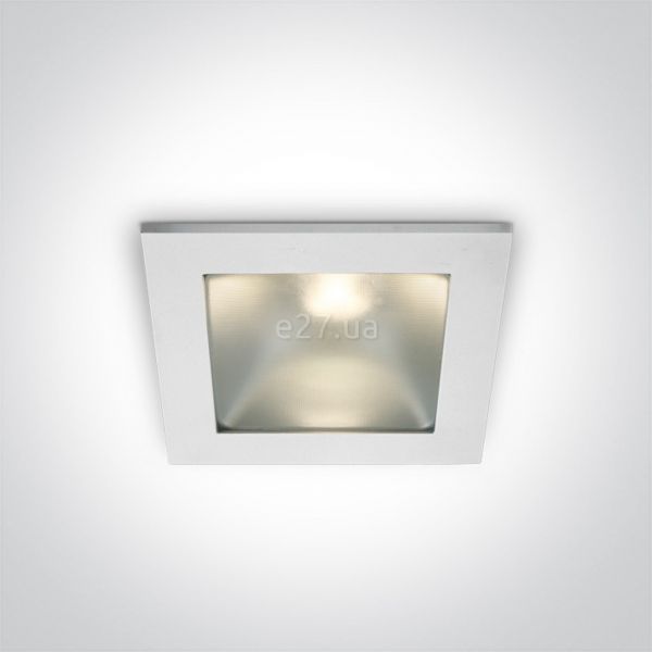 Точковий світильник One Light 50105K/W/W The COB Project Square Range Die cast