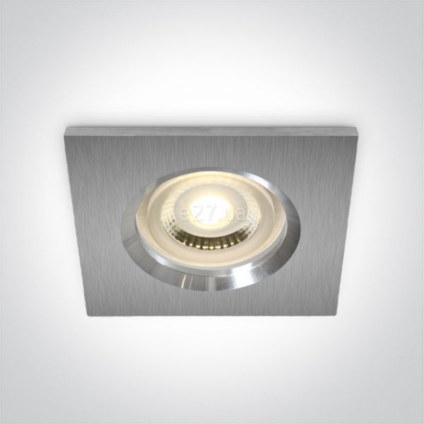 Точковий світильник One Light 50105R1/AL The IP65 Bathroom Range Aluminium