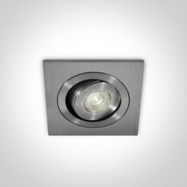 Точечный светильник One Light 51101AL/D/15 The 1W Mini Series Aluminium