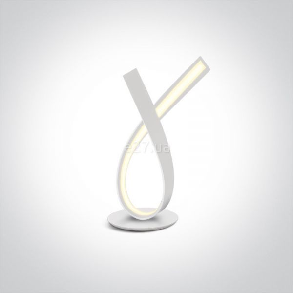 Настільна лампа One Light 61086/W The Ribbon Table Lamp