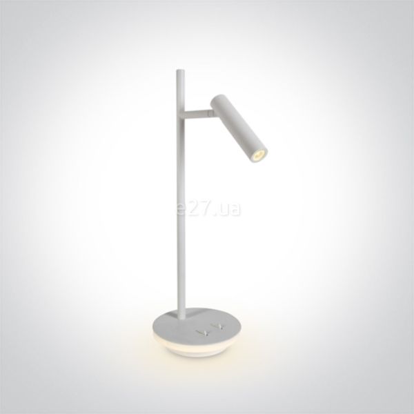 Настільна лампа One Light 61132A/W/W Reading Spots Aluminium