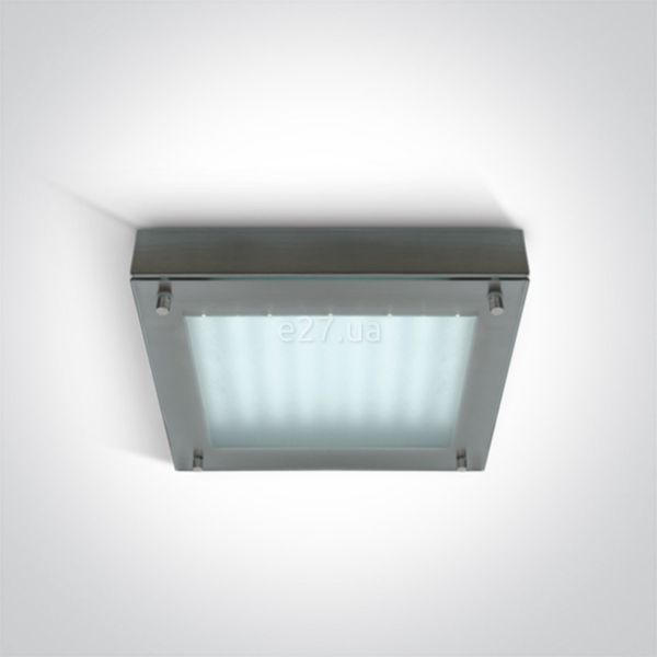 Потолочный светильник One Light 62104/MC Square LED Plafo Steel