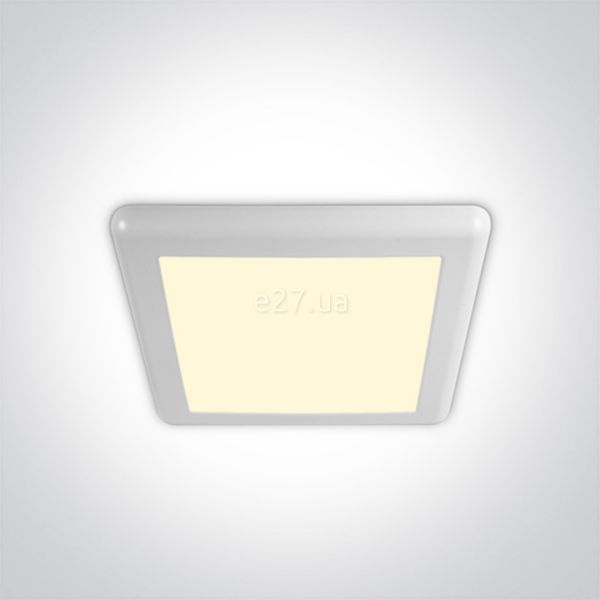 Стельовий світильник One Light 62116FA/W/W Surface/Recessed Panels Adjustable Cut Out Hole