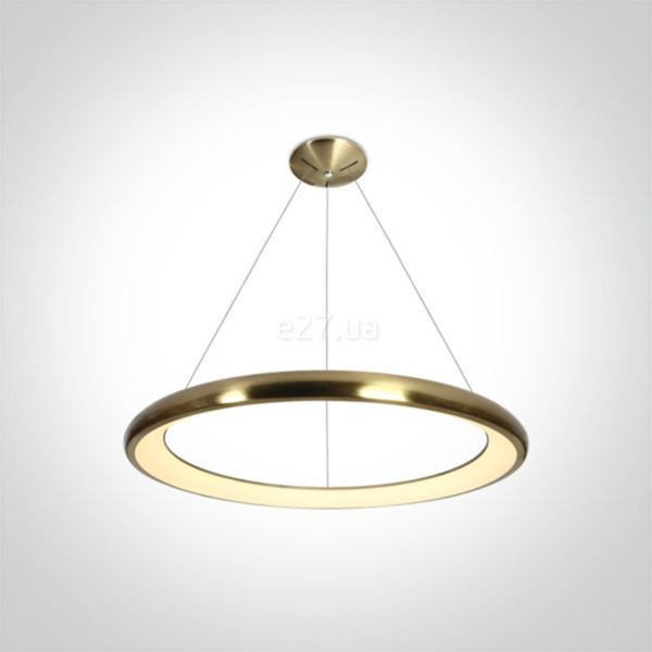 Подвесной светильник One Light 62144NB/BGL/W LED Pendant Rings