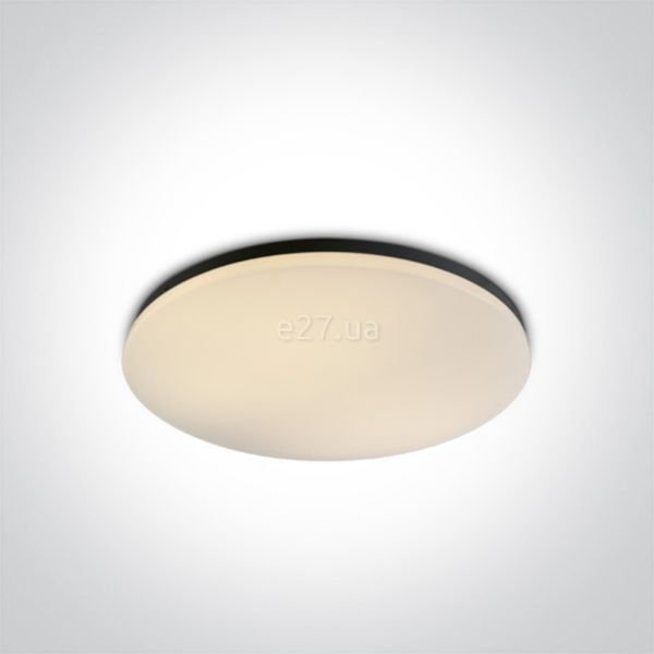 Стельовий світильник One Light 62146/B/W The LED Slim Line Plafo