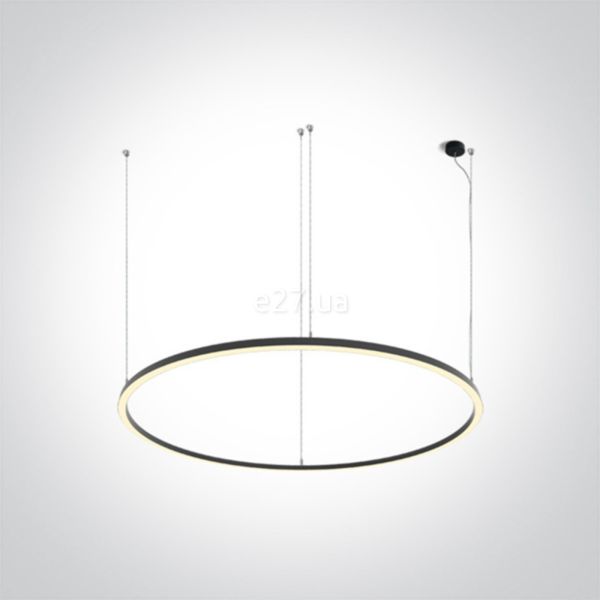 Підвісний світильник One Light 62156D/B/W LED Circle Rings