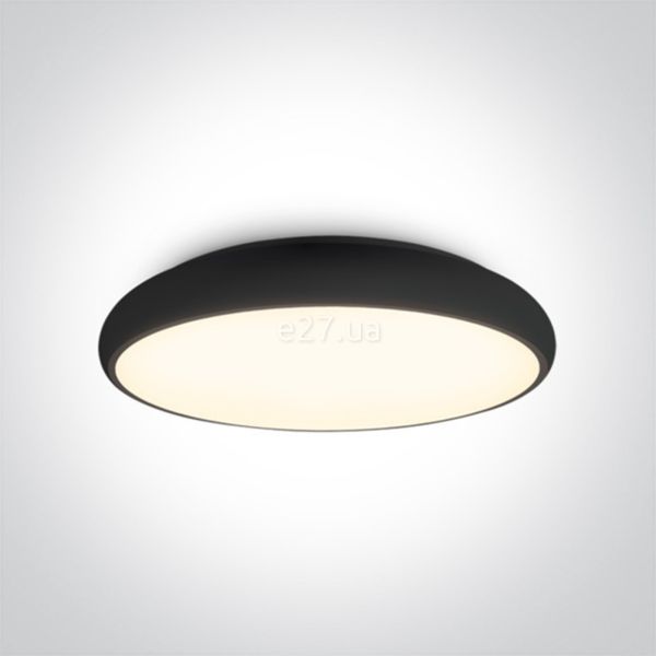 Стельовий світильник One Light 62160/B/W The LED Slim Line Plafo