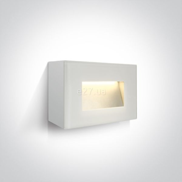 Настенный светильник One Light 67076/W/W The Glass Face Wall Lights Dark Light