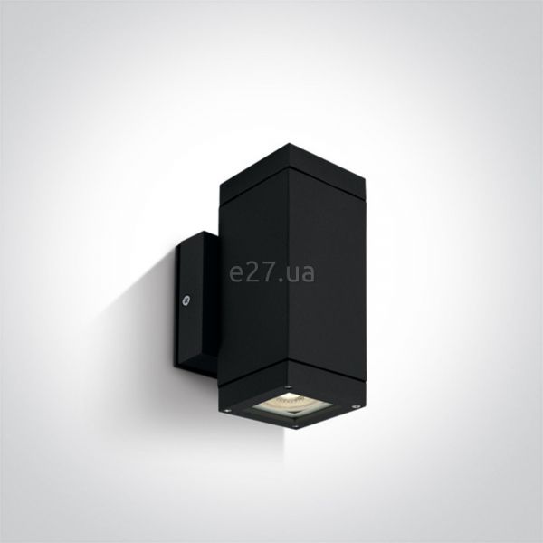 Настінний світильник One Light 67130A/B GU10 Outdoor Cubes Die cast