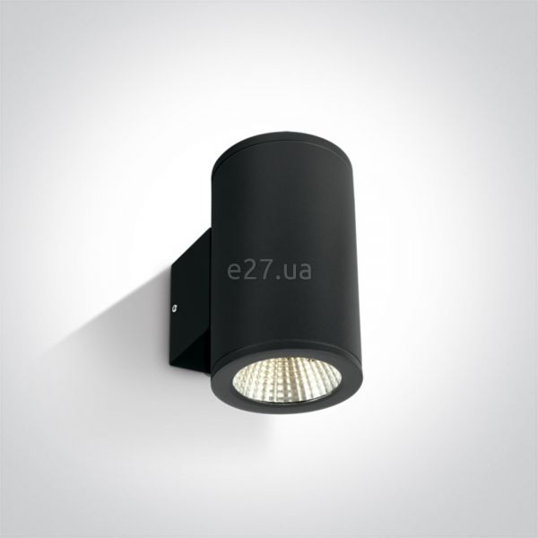 Настенный светильник One Light 67138/B/W Outdoor Wall Cylinders Up & down beam