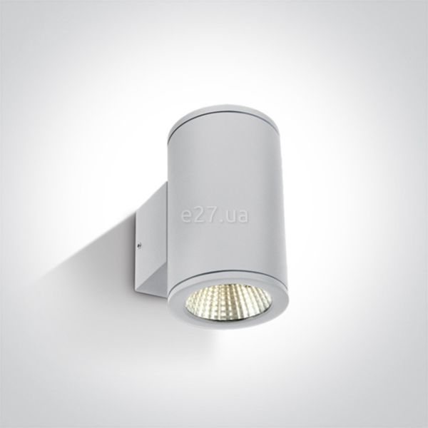 Настінний світильник One Light 67138/W/W Outdoor Wall Cylinders Up & down beam