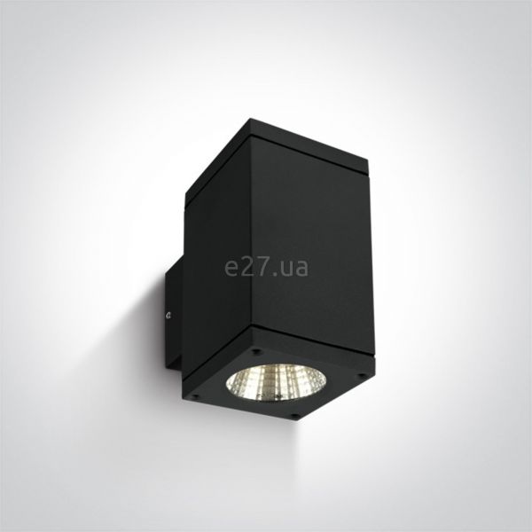 Настінний світильник One Light 67138A/B/W Outdoor Wall Cylinders Up & down beam