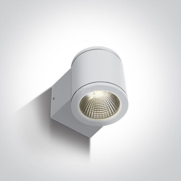 Настенный светильник One Light 67138E/W/W Outdoor Wall Cylinders