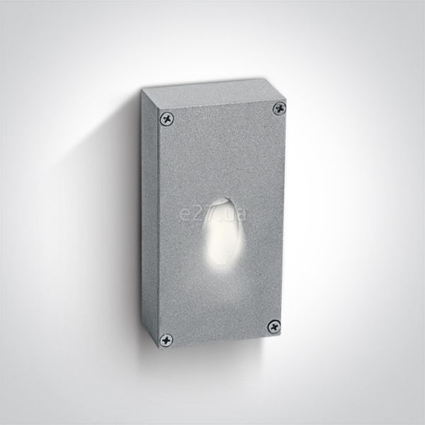 Настенный светильник One Light 67242/G/D Outdoor Surface Square Points Die cast Dark Light