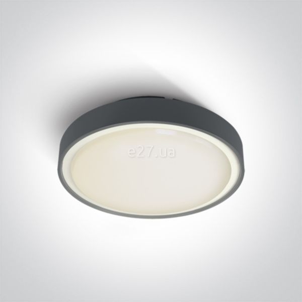 Настінний світильник One Light 67280BN/AN/W The LED Plafo Outdoor Round