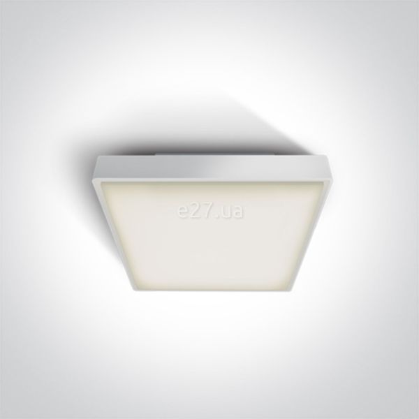 Стельовий світильник One Light 67282N/W/W The LED Plafo Outdoor Square Plastic