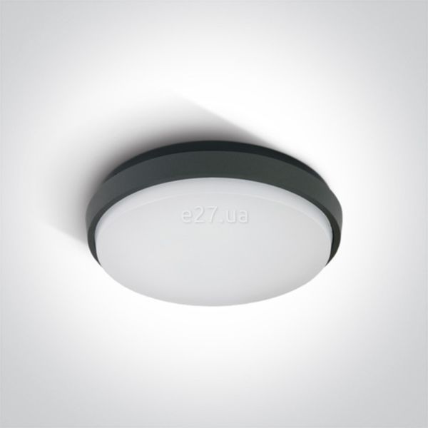 Стельовий світильник One Light 67363/AN/W Outdoor Slim LED Plafo Die cast