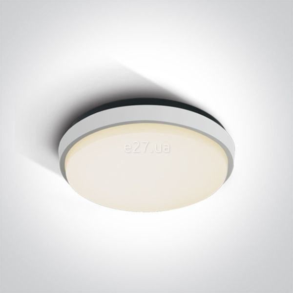 Стельовий світильник One Light 67363/W/W Outdoor Slim LED Plafo Die cast