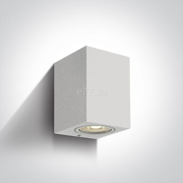 Настінний світильник One Light 67426/W The GU10 Outdoor Cube Lights Die cast