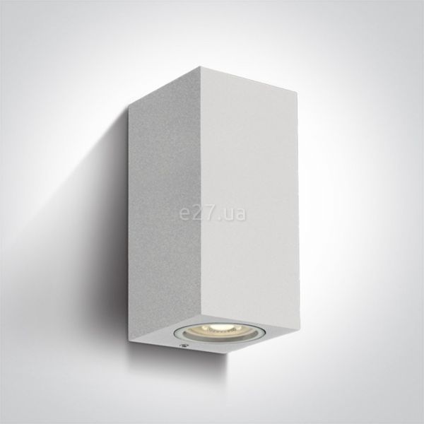 Настінний світильник One Light 67426A/W The GU10 Outdoor Cube Lights Die cast