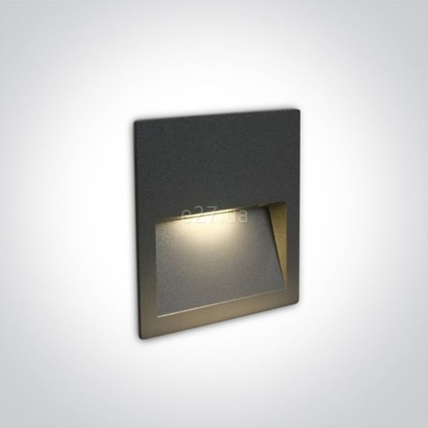 Настінний світильник One Light 68068A/AN/W Outdoor Dark Light Wall Recessed Die cast