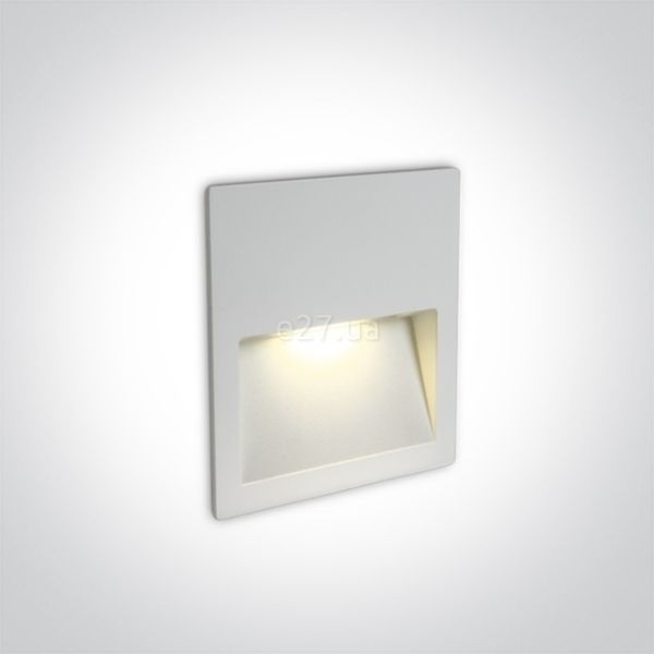 Настінний світильник One Light 68068A/W/W Outdoor Dark Light Wall Recessed Die cast