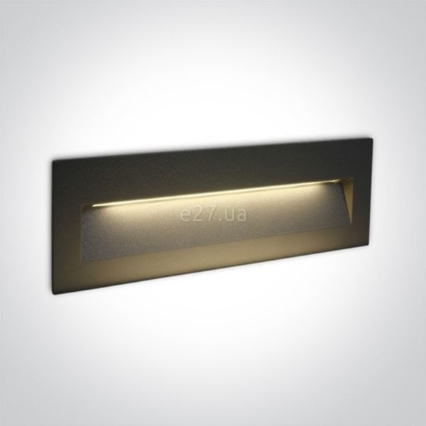 Настенный светильник One Light 68068C/AN/W Outdoor Dark Light Wall Recessed Die cast