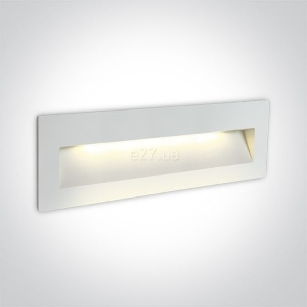 Настінний світильник One Light 68068C/W/W Outdoor Dark Light Wall Recessed Die cast