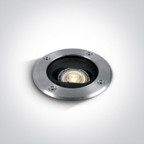 Грунтовий світильник One Light 69046G The GU10 Inground Adjustable Range Stainless steel 316