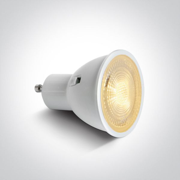 Лампа светодиодная One Light 7307G/V мощностью 7W с цоколем GU10, 