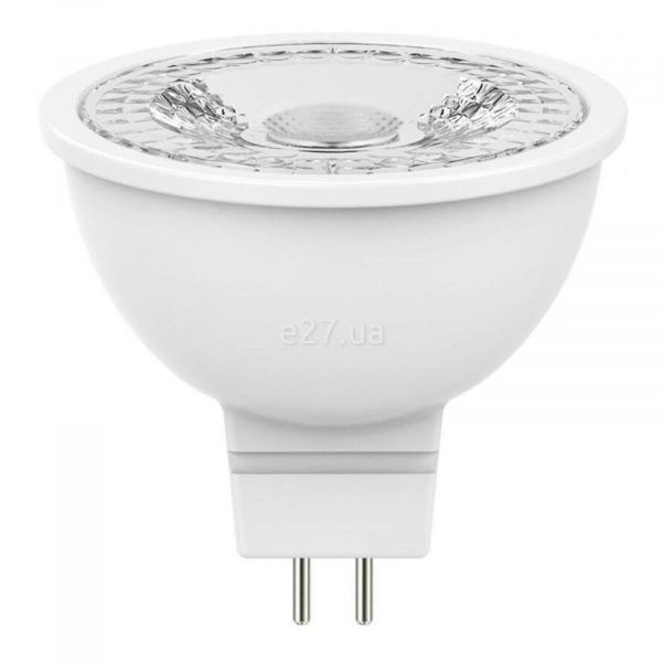 Лампа світлодіодна Osram 4058075129122 потужністю 5.2W з серії LED Star. Типорозмір — MR16 з цоколем GU5.3, температура кольору — 3000K