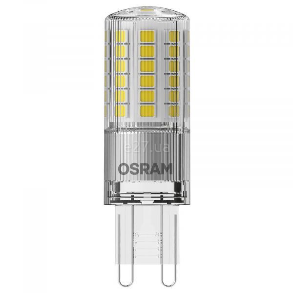 Лампа світлодіодна Osram 4058075811812 потужністю 3.8W з серії Parathom. Типорозмір — G9 з цоколем G9, температура кольору — 2700K
