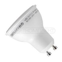 Лампа светодиодная Outlet Светкомплект E 8W 4500K GU10 220V (30529822) мощностью 8W с цоколем GU10, 