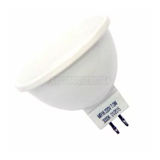 Лампа светодиодная Outlet Светкомплект 734 мощностью 5W с цоколем GU5.3, температура цвета — 3000K