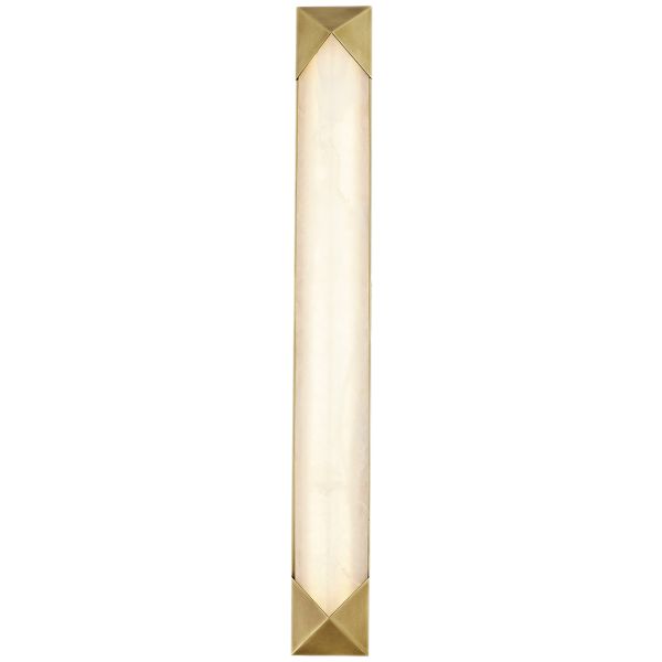 Бра Quintiesse QN-CAESAR-W-L-VBS-AR Alora Caesar Caesar Large LED Wall Light Vintage Brass