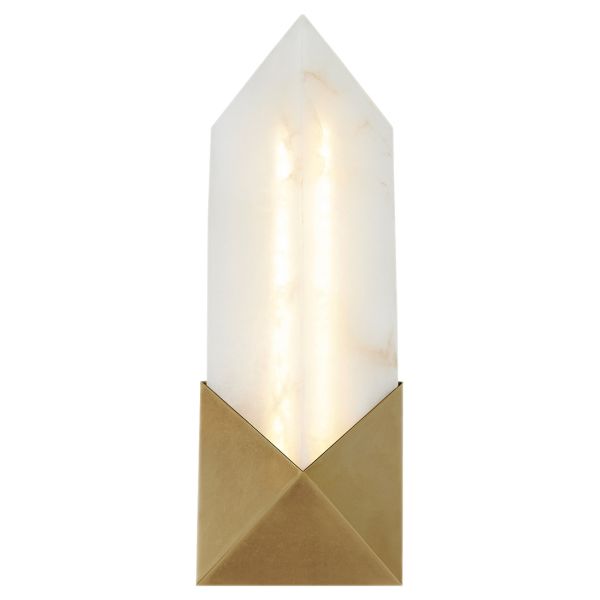 Бра Quintiesse QN-CAESAR-W-S-VBS-AR Alora Caesar Caesar Small LED Wall Light Vintage Brass